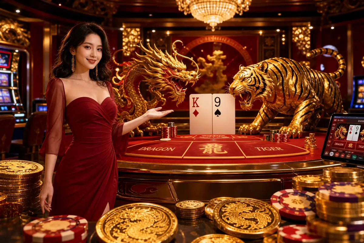 menang18 Casino meja dealer langsung baccarat