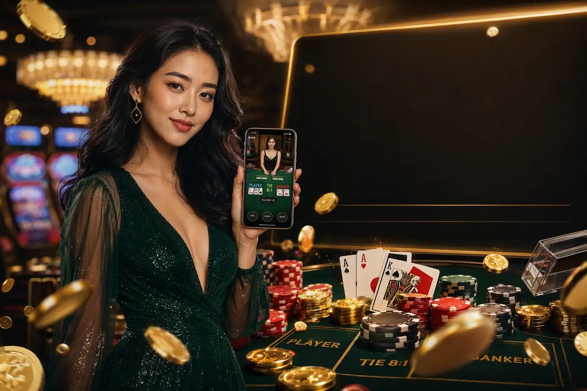 menang18 Casino antara muka live dealer profesional